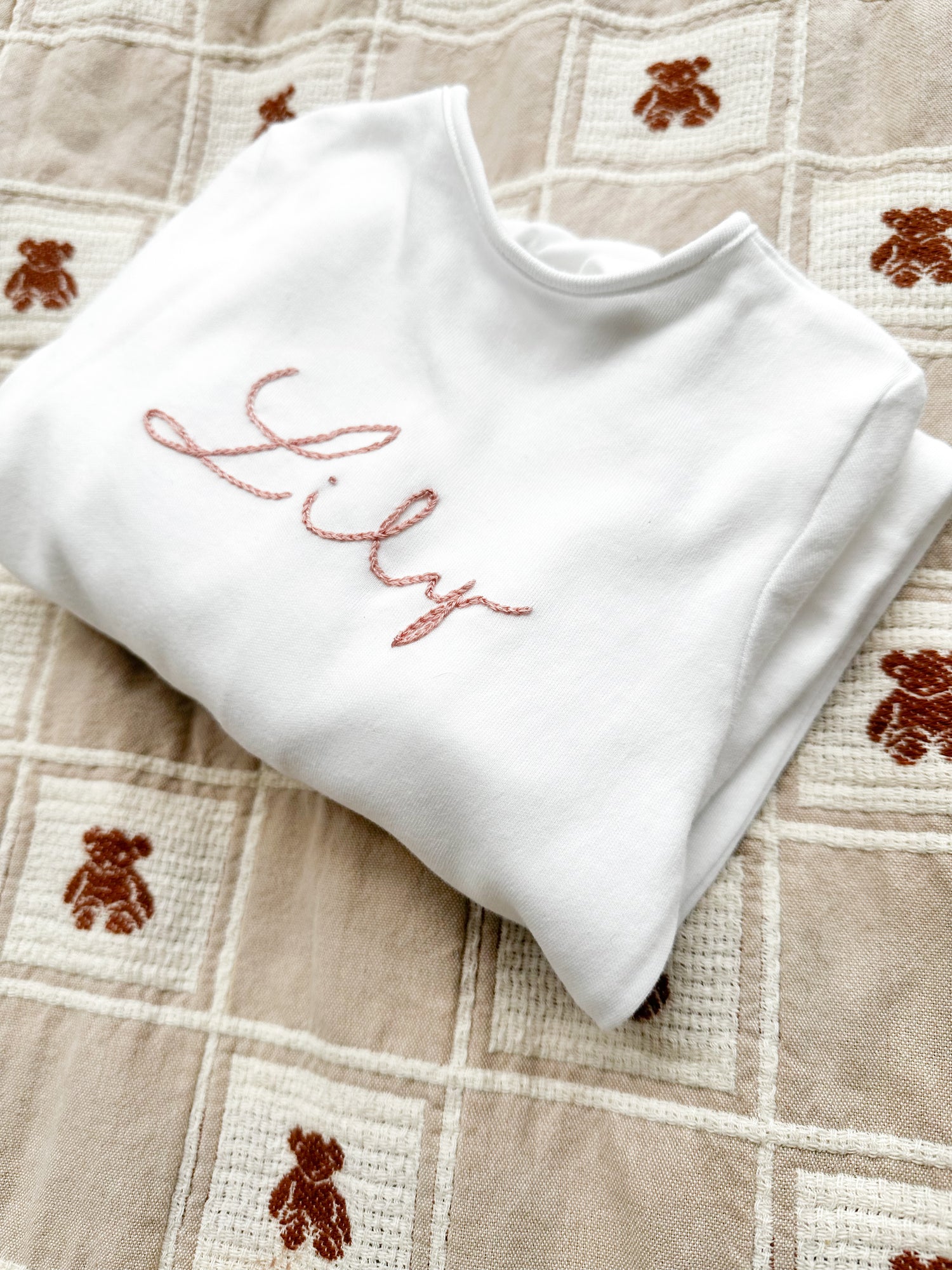 Hand Embroidered Outfit Keepsakes