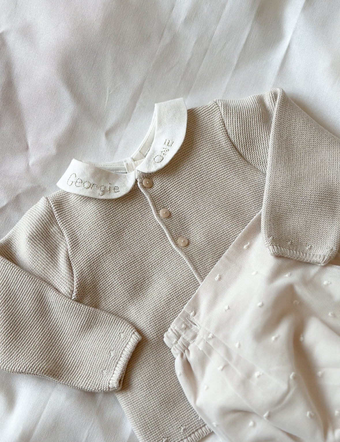 Hand Embroidered Outfit Keepsakes
