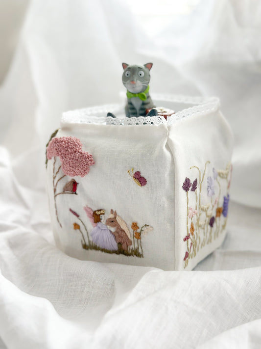 Full Art Hand Embroidered Tonie's Box