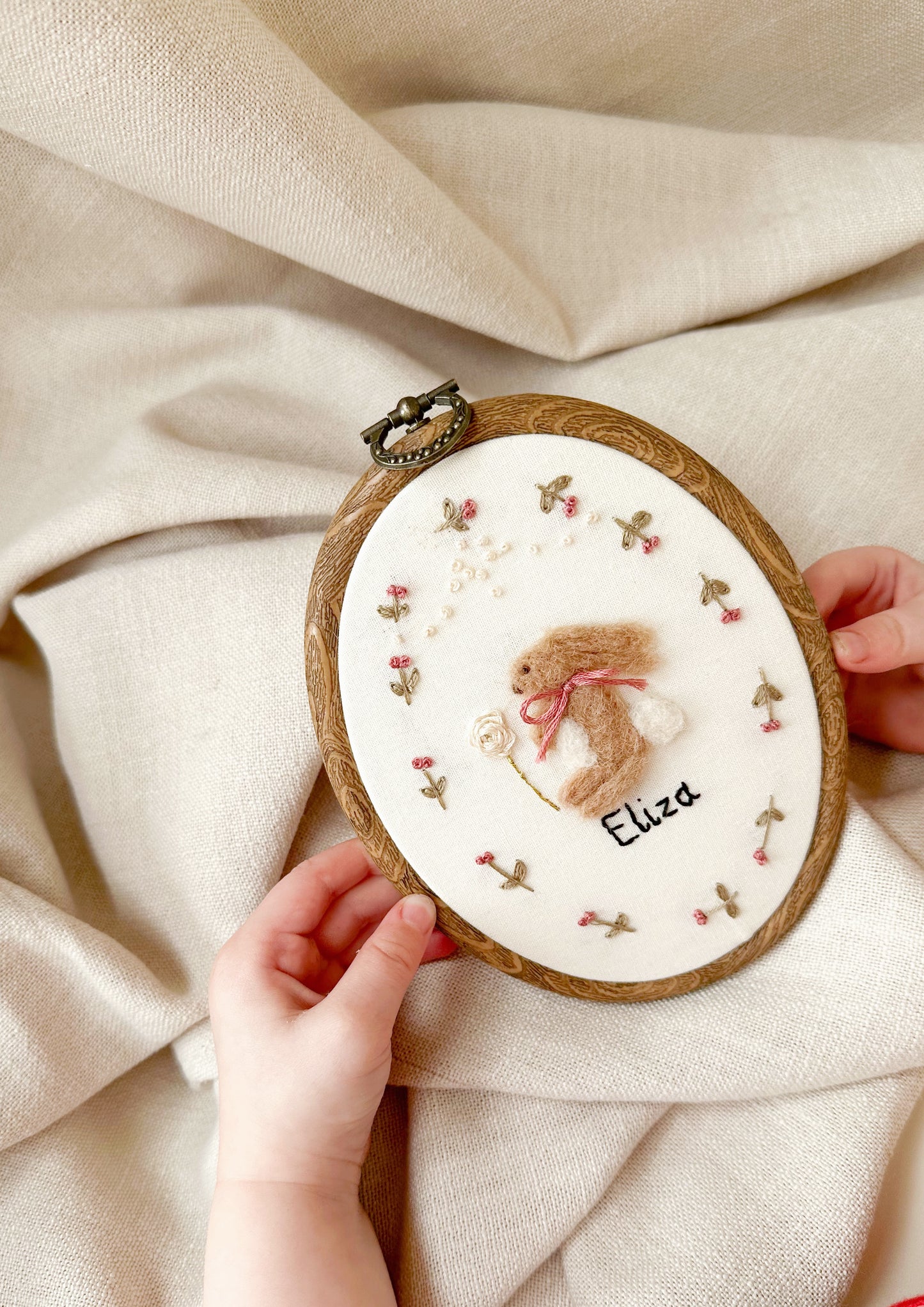 Bunnethy Mcbunson Heirloom Embroidery Hoop