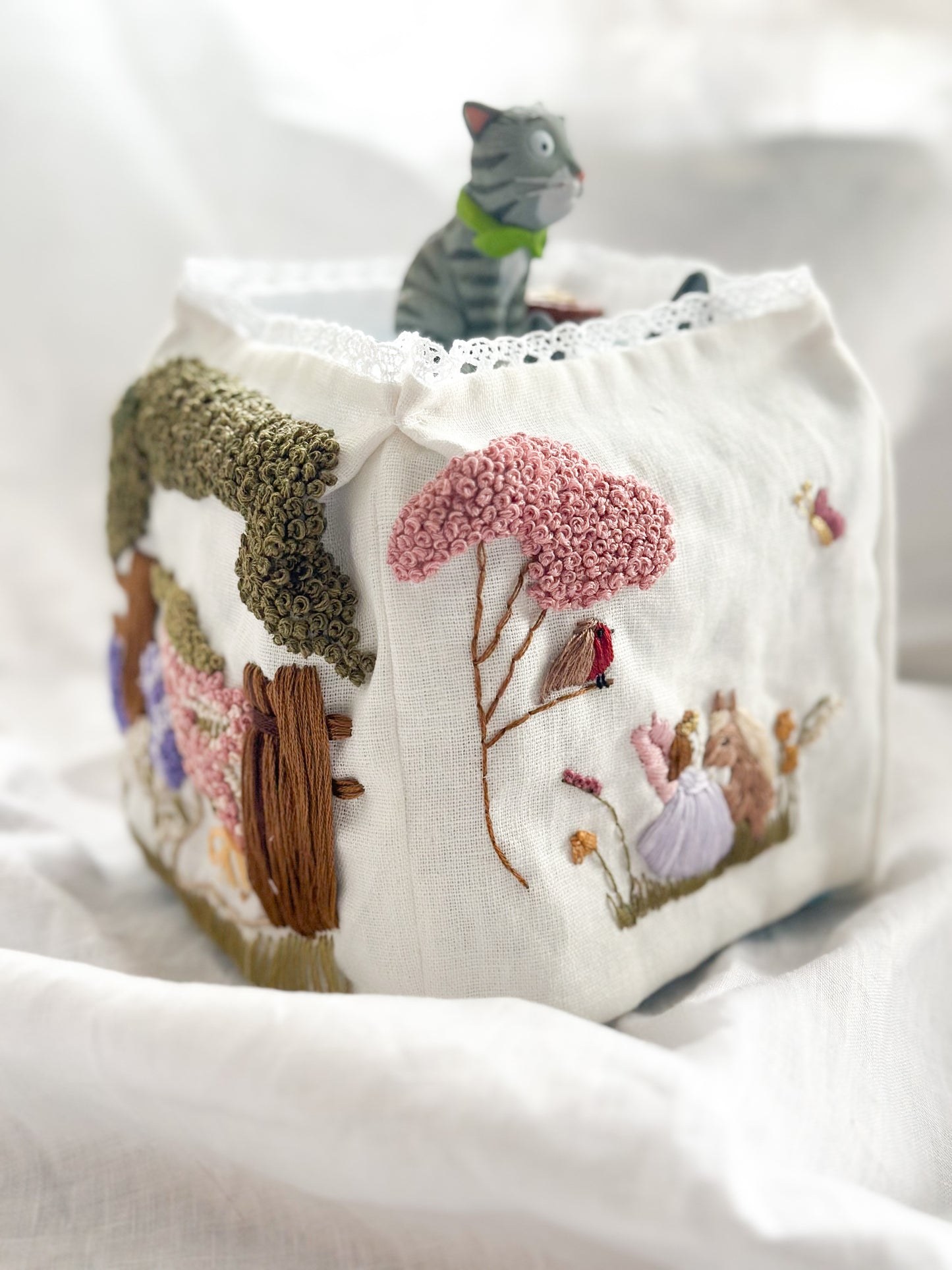 Full Art Hand Embroidered Tonie's Box