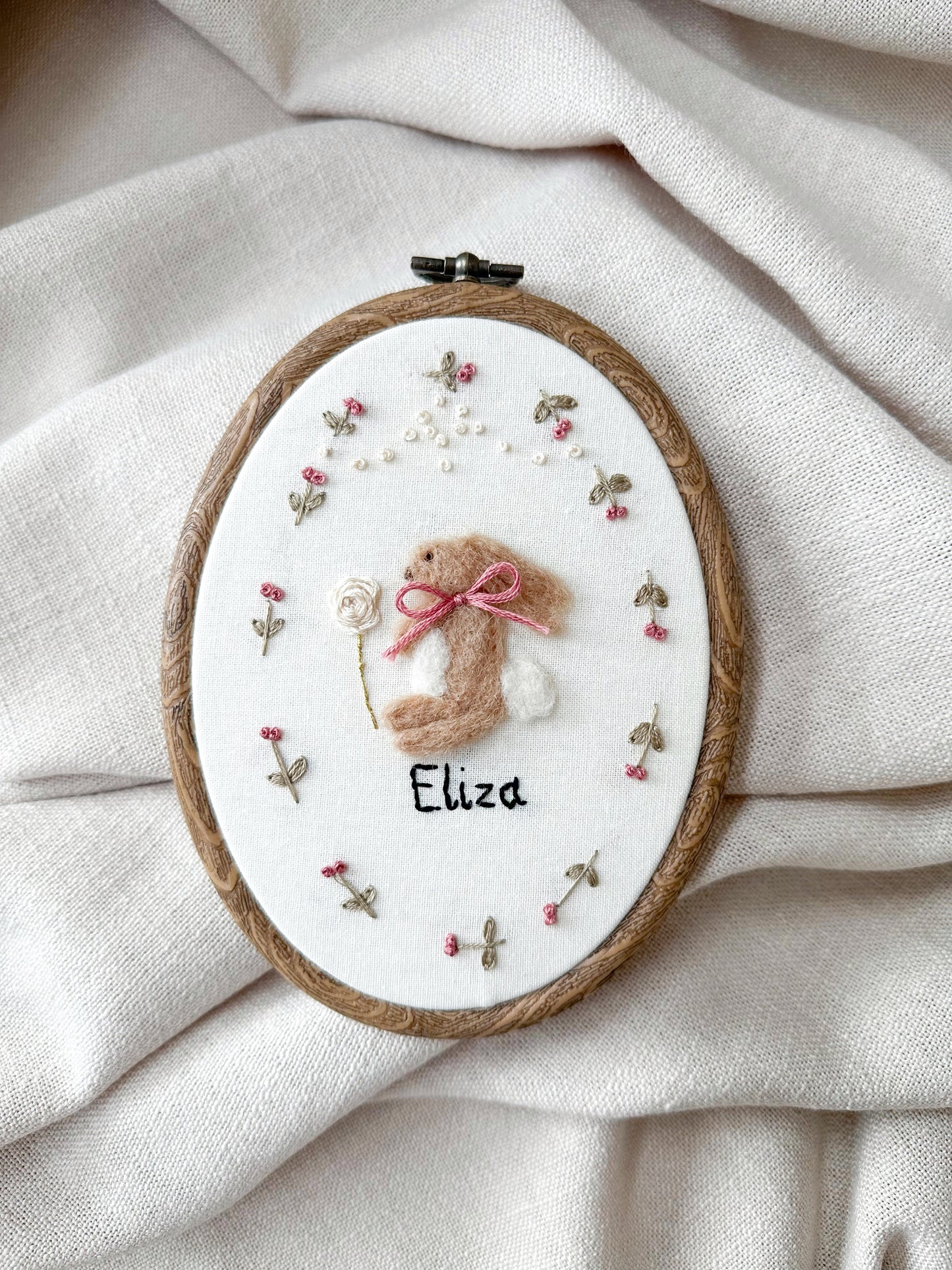 Bunnethy Mcbunson Heirloom Embroidery Hoop