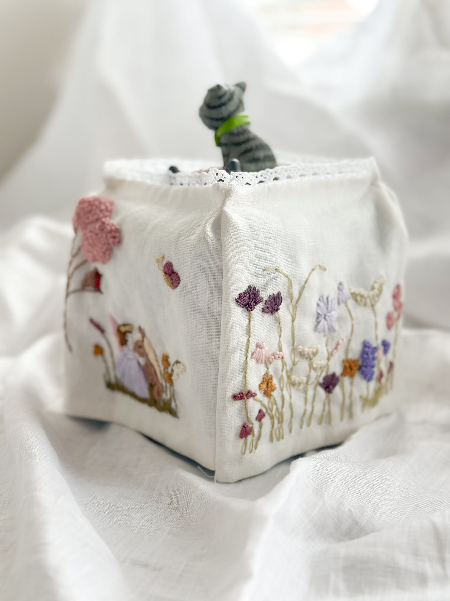 Full Art Hand Embroidered Tonie's Box
